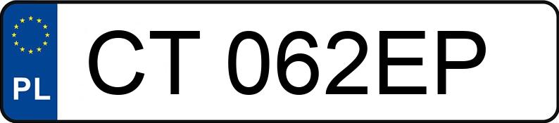 Numer rejestracyjny CT 062EP posiada IVECO BUS CROSSWAY LOW ENTRY ELEC CBLE2/E0 - CT062EP