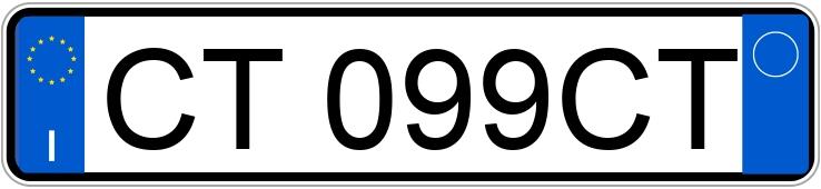 Numer rejestracyjny CT099CT posiada RENAULT Scenic 2a serie