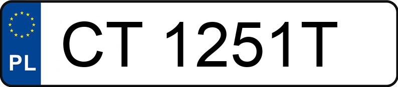 Numer rejestracyjny CT 1251T posiada JEEP GRAND CHEROKEE - CT1251T Numer rejestracyjny CT 1251T posiada JEEP GRAND CHEROKEE - CT1251T