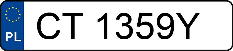 Numer rejestracyjny CT 1359Y posiada VOLKSWAGEN GOLF 1.9 TDI - CT1359Y Numer rejestracyjny CT 1359Y posiada VOLKSWAGEN GOLF 1.9 TDI - CT1359Y