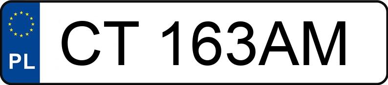 Il numero di registrazione CT 163AM ha ROVER Tourer 75 MR`99 Tourer 75 MR`99 - CT163AM