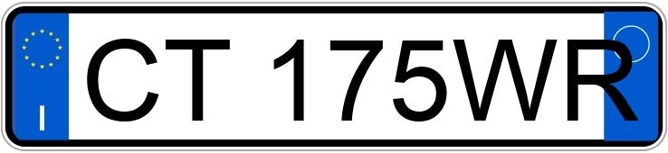 Numer rejestracyjny CT175WR posiada SUZUKI Jimny 3a serie