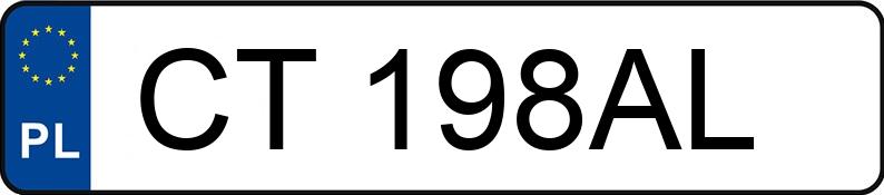 Numer rejestracyjny CT 198AL posiada AUDI Q7 55 TFSI MR`20 E6d 4J S line Tiptronic - CT198AL