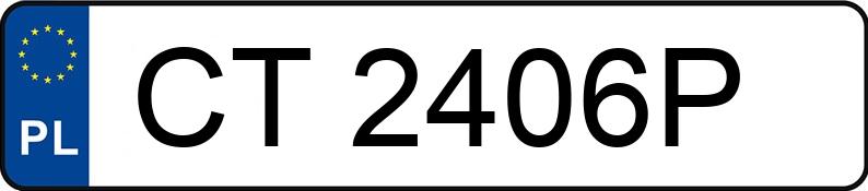 Numer rejestracyjny CT 2406P posiada MERCEDES-BENZ CLA 200 - CT2406P