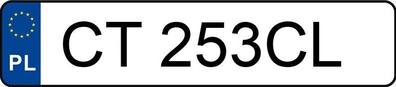 El número de registro CT 253CL tiene PEUGEOT RIFTER - CT253CL