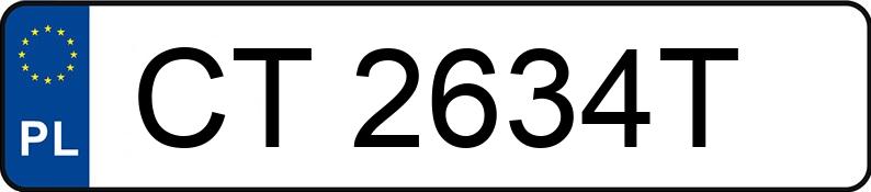 Numer rejestracyjny CT 2634T posiada SKODA Rapid 1.2 TSI MR`12 E6 Joy - CT2634T Numer rejestracyjny CT 2634T posiada SKODA Rapid 1.2 TSI MR`12 E6 Joy - CT2634T