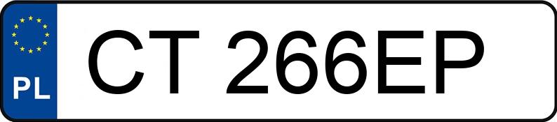 Numer rejestracyjny CT 266EP posiada MERCEDES-BENZ CLE 300 4MATIC - CT266EP