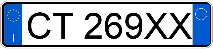 Numer rejestracyjny CT269XX posiada BMW Serie 5