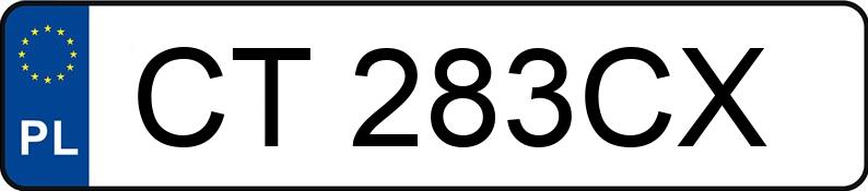 Numer rejestracyjny CT 283CX posiada TOYOTA Aygo X MR`22 E6d Comfort - CT283CX Numer rejestracyjny CT 283CX posiada TOYOTA Aygo X MR`22 E6d Comfort - CT283CX