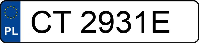 Numer rejestracyjny CT 2931E posiada BMW 520i Kat. MR`03 E3 E60 520i Kat. MR`03 E3 E60 - CT2931E Numer rejestracyjny CT 2931E posiada BMW 520i Kat. MR`03 E3 E60 520i Kat. MR`03 E3 E60 - CT2931E
