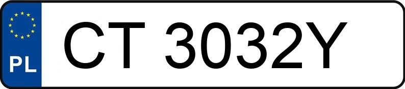 Numer rejestracyjny CT 3032Y posiada BMW M4 - CT3032Y