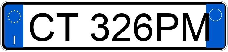 Numer rejestracyjny CT326PM posiada TOYOTA Yaris Numer rejestracyjny CT326PM posiada TOYOTA Yaris