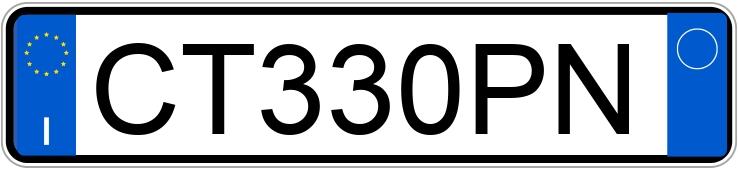 Numer rejestracyjny CT330PN posiada RENAULT Megane 2a serie