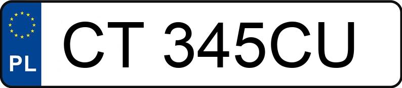 Numer rejestracyjny CT 345CU posiada OPEL Vectra C 2.2 DTI MR`02 E3 Elegance - CT345CU Numer rejestracyjny CT 345CU posiada OPEL Vectra C 2.2 DTI MR`02 E3 Elegance - CT345CU