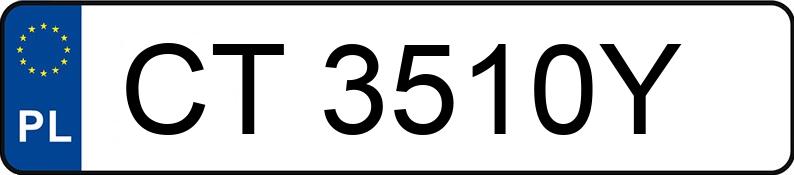 Numer rejestracyjny CT 3510Y posiada MERCEDES-BENZ S 350 - CT3510Y Numer rejestracyjny CT 3510Y posiada MERCEDES-BENZ S 350 - CT3510Y