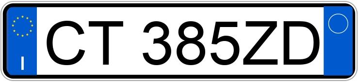 Numer rejestracyjny CT385ZD posiada MINI Mini 2a serie Numer rejestracyjny CT385ZD posiada MINI Mini 2a serie