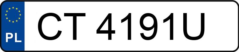 Numer rejestracyjny CT 4191U posiada SKODA KAMIQ - CT4191U