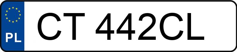 Numer rejestracyjny CT 442CL posiada VOLKSWAGEN GOLF GTI - CT442CL Numer rejestracyjny CT 442CL posiada VOLKSWAGEN GOLF GTI - CT442CL