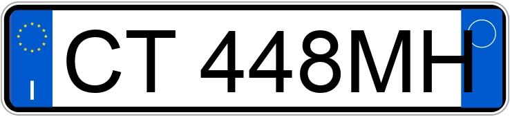 Numer rejestracyjny CT448MH posiada VOLKSWAGEN Golf 5a serie
