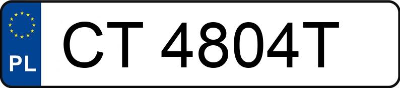 Numer rejestracyjny CT 4804T posiada FIAT FREEMONT - CT4804T Numer rejestracyjny CT 4804T posiada FIAT FREEMONT - CT4804T