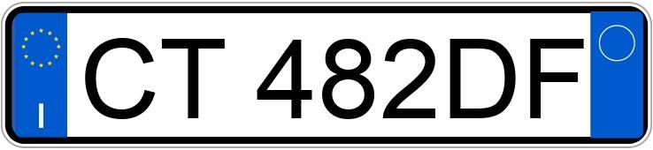 Numer rejestracyjny CT482DF posiada VOLKSWAGEN Polo 4a serie