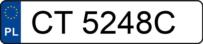 Numer rejestracyjny CT 5248C posiada SKODA FABIA - CT5248C