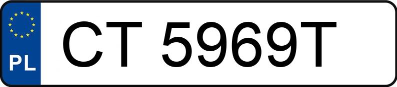 Numer rejestracyjny CT 5969T posiada CITROEN C1 - CT5969T Numer rejestracyjny CT 5969T posiada CITROEN C1 - CT5969T