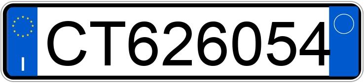 Numer rejestracyjny CT626054 posiada Alfa Romeo Giulia