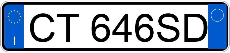 Numer rejestracyjny CT646SD posiada MERCEDES Classe CLK