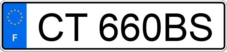 Numer rejestracyjny CT660BS posiada VOLKSWAGEN UP