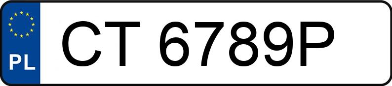 Numer rejestracyjny CT 6789P posiada OPEL CORSA - CT6789P Numer rejestracyjny CT 6789P posiada OPEL CORSA - CT6789P