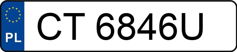 Numer rejestracyjny CT 6846U posiada VOLKSWAGEN TOUAREG - CT6846U Numer rejestracyjny CT 6846U posiada VOLKSWAGEN TOUAREG - CT6846U