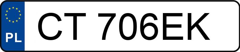 Numer rejestracyjny CT 706EK posiada OPEL ASTRA SPORTS TOURER - CT706EK Numer rejestracyjny CT 706EK posiada OPEL ASTRA SPORTS TOURER - CT706EK