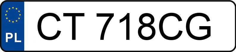 Numer rejestracyjny CT 718CG posiada VOLKSWAGEN Grand California 600 MR`19 E6 3.9t 2.0 TDI DSG 4MOTION - CT718CG