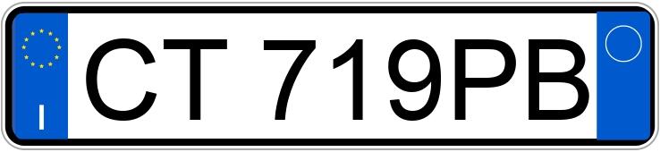 Numer rejestracyjny CT719PB posiada CITROEN C4