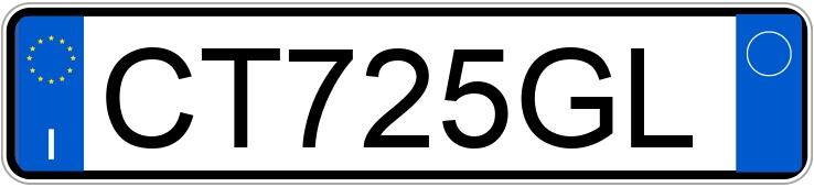 Numer rejestracyjny CT725GL posiada TOYOTA Yaris Numer rejestracyjny CT725GL posiada TOYOTA Yaris