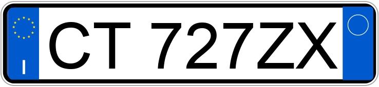 Numer rejestracyjny CT727ZX posiada CHEVROLET Matiz 2a serie