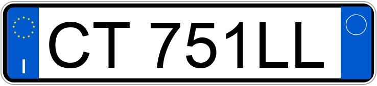 Numer rejestracyjny CT751LL posiada BMW Serie 5