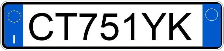 Numer rejestracyjny CT751YK posiada JAGUAR S-Type