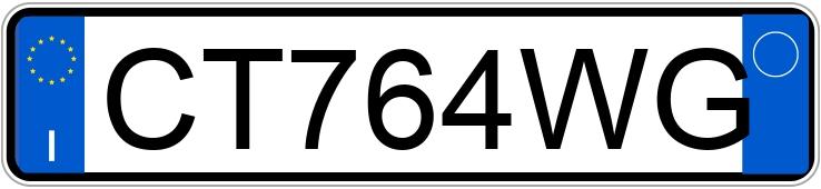 Numer rejestracyjny CT764WG posiada FIAT Punto 3a serie Numer rejestracyjny CT764WG posiada FIAT Punto 3a serie