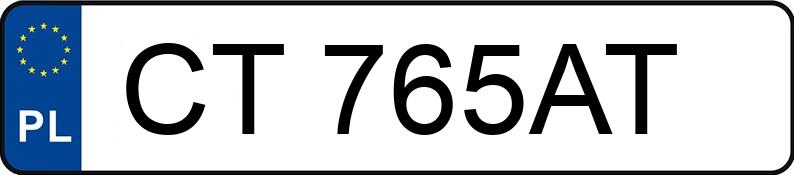 Numer rejestracyjny CT 765AT posiada SKODA Kodiaq 2.0 TDI MR`17 E6 L&K SCR 4x4 DSG - CT765AT