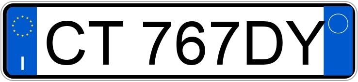 Numer rejestracyjny CT767DY posiada CITROEN C3 1a serie Numer rejestracyjny CT767DY posiada CITROEN C3 1a serie