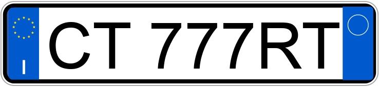 Numer rejestracyjny CT777RT posiada VOLKSWAGEN Polo 4a serie Numer rejestracyjny CT777RT posiada VOLKSWAGEN Polo 4a serie