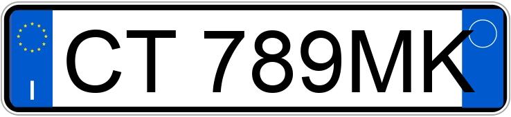 Numer rejestracyjny CT789MK posiada PEUGEOT 206 Numer rejestracyjny CT789MK posiada PEUGEOT 206