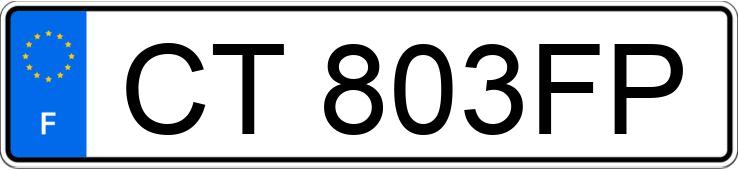 Numer rejestracyjny CT803FP posiada BMW 520