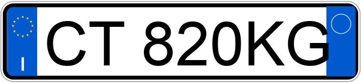 Numer rejestracyjny CT820KG posiada TOYOTA Corolla Numer rejestracyjny CT820KG posiada TOYOTA Corolla