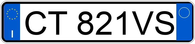 Numer rejestracyjny CT821VS posiada VOLKSWAGEN Golf 5a serie Numer rejestracyjny CT821VS posiada VOLKSWAGEN Golf 5a serie
