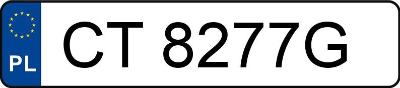 Numer rejestracyjny CT 8277G posiada OPEL Corsa C 1.7 Diesel MR`00 E3 DI Base - CT8277G