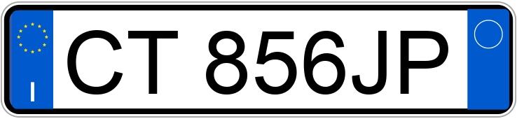 Numer rejestracyjny CT856JP posiada BMW Serie 5