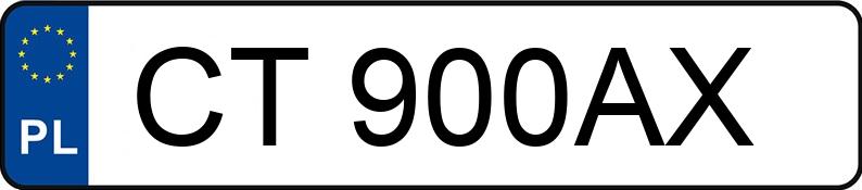 Numer rejestracyjny CT 900AX posiada SKODA OCTAVIA - CT900AX Numer rejestracyjny CT 900AX posiada SKODA OCTAVIA - CT900AX